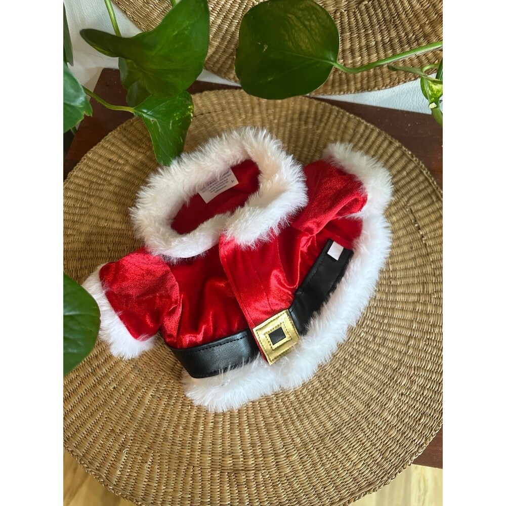 Build a bear workshop Santa teddy bear costume